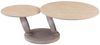 riess-ambiente Couchtisch DANCING RINGS 80cm champagner/greige - Keramik, modern, rund, drehbar (Einzelartikel, 1-St), Ausgefallener Beistelltisch - ideal für moderne Wohn- und Schlafzimmer Bild 3