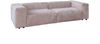 KAWOLA Sofa MIA Modulares Sofa 6-tlg. Cord taupe 72 x 120 x 306 cm Bild 3