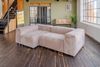 KAWOLA Sofa MIA Modulares Sofa 6-tlg. Cord taupe 72 x 120 x 306 cm Bild 4