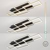 LED Deckenleuchte, anthrazit, Fernbedienung, CCT, L 87,5 cm Bild 5