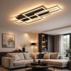 LED Deckenleuchte, anthrazit, Fernbedienung, CCT, L 87,5 cm Bild 2