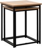 Satztisch >Trelleborg< (2er-Set) Artisan / schwarz - 40x50x40 / 35x45x35cm Bild 4