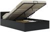 vidaXL Bett mit Bettkasten Hydraulisch LED Kunstleder 120x200 cm 285542 Bild 4