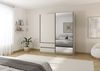 Schwebetürenschrank >Elara< in champagner / Spiegel - 181x210x62 (BxHxT) Bild 2