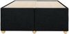 vidaXL Bettgestell ohne Matratze Schwarz 120x200 cm Stoff 3284724 Bild 4