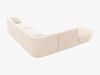 Micadoni Ecksofa Miley 6-Sitzer Links Chenille Eden Elfenbein Bild 3