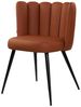 KAWOLA Stuhl JADA Esszimmerstuhl Kunstleder cognac 79 x 55 x 59 cm Bild 5
