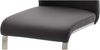 Esszimmerstuhl >Muvo II< (2er Set) in Schwarz aus Echtleder - 43x103x52 (BxHxT) Bild 5