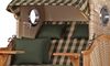 Strandkorb Komplettset - bene living - Ammersee Teak - PE shell - Modell 506 - inkl. Liftersystem Bild 4