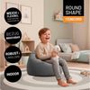 Lumaland Sitzsack Comfort Line Sitzsack Fein Cord M, 120 L - bequemer Indoor Sofa Sessel, ideal zum Pouf - EPS Perlen Bean Bag mit Füllung - Indoor Sitzsessel Bild 3