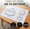 Lumaland Sitzsack Comfort Line Sitzsack Fein Cord M, 120 L - bequemer Indoor Sofa Sessel, ideal zum Pouf - EPS Perlen Bean Bag mit Füllung - Indoor Sitzsessel Bild 4