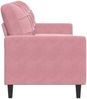 vidaXL 3-Sitzer-Sofa Rosa 180 cm Samt 4007637 Bild 5