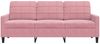 vidaXL 3-Sitzer-Sofa Rosa 180 cm Samt 4007637 Bild 4