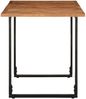 vidaXL Esstisch 140x70x75 cm Massivholz Akazie 373617 Bild 3