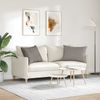 vidaXL Sofakissen 2 pcs Taupe 70 x 50 cm Stoff 42013745 Bild 4