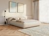 Selsey 'Shels Low' Polsterbett 160x200, Bouclé, Hellbeige Bild 3