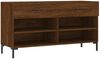 vidaXL Schuhbank Braun Eichen-Optik 102x35x55 cm Holzwerkstoff 829747 Bild 2