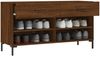 vidaXL Schuhbank Braun Eichen-Optik 102x35x55 cm Holzwerkstoff 829747 Bild 4