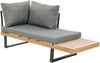 greemotion Lounge-Set Lana, 3-tlg. Aluminium Garten-Ecksofa-Set mit Tisch und Kissen Bild 2