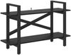 vidaXL Bücherregal Schwarz Eichen-Optik 100 x 33,5 x 64 cm 883952 Bild 2