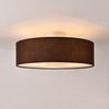 Deckenleuchte Omaha 3x E27 ø45x12 cm Organza Braun lux. pro Bild 4
