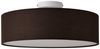 Deckenleuchte Omaha 3x E27 ø45x12 cm Organza Braun lux. pro Bild 2