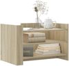 vidaXL Couchtisch Sonoma-Eiche 80x50x50 cm Holzwerkstoff 848341 Bild 3