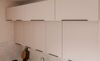 Winkelküche COMO XL 290x350 Küchenzeile Eckküche Küche Kaschmir beige + Weiß matt mit XXL Stauraum Bild 4