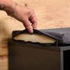 Kleiner Schuhschrank mit Sitzkissen - Grau Bild 5