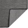 vidaXL Outdoor-Teppich Flachgewebe 160x230 cm Grau 340776 Bild 2