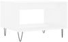 vidaXL Couchtisch Weiß 60x50x40 cm Holzwerkstoff 829252 Bild 2