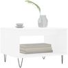 vidaXL Couchtisch Weiß 60x50x40 cm Holzwerkstoff 829252 Bild 3