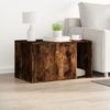 vidaXL Katzenklo Räuchereiche 80x50x45 cm Holzwerkstoff 857737 Bild 3