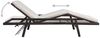 vidaXL Sonnenliege mit Auflage Poly Rattan Braun 43107 Bild 5