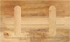 vidaXL Tischplatte 40x20x2,5 cm Rechteckig Raues Massivholz Mango 371279 Bild 5