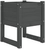 vidaXL Pflanzkübel 2 Stk. Grau 40x40x52,5 cm Massivholz Kiefer 822112 Bild 4