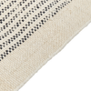 Teppich Wolle beige schwarz 140 x 200 cm Kurzflor DIVARLI Bild 5