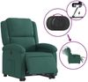 vidaXL Relaxsessel mit Aufstehhilfe Elektrisch Dunkelgrün Samt 3204324 Bild 5