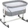 BABYGO 'Vivaldi' Beistellbett, grau, höhenverstellbar, mit Schaukelfunktion Bild 3