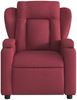 vidaXL Relaxsessel Weinrot Stoff 372406 Bild 3