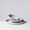 Gipfelstück Tafelservice Teller Set, Geschirr-Set, Service Tiefer See (12-tlg), 4 Personen, Steinzeug, Scandi-Style, jedes Stück ein Unikat, 12 Teile, für 4 Personen Bild 2
