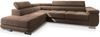 Masseno Ecksofa SELVA mit Schlaffunktion L-Form, Sofa mit Bettkasten Bild 2