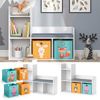 Kindersitzbank Luigi Weiß 107.2 x 88.6 cm mit 2 Faltboxen opt. 1 Vicco Bild 2