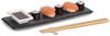 ZELLER 24527 Sushi-Set, 4-tlg, Schiefer/Keramik/Bambus, ca. 30 x 10 x 0,7 cm Bild 4