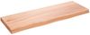 vidaXL Wandregal Hellbraun 80x30x(2-4) cm Massivholz Eiche Behandelt 363663 Bild 2