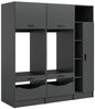 welltime Badmöbel-Set FALAS, TOPSELLER!, 3-teilig, Hauswirtschaftsraum Set, Breite 182 cm, (Set, 3-St, bestehend aus: 2x Waschmaschinenumbauschrank & 1x Mehrzweckschrank), Kombination, Waschmaschinenumbau, Waschmaschinenschrank, Wäschekammer Bild 5