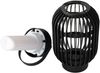 Solar Windlicht Gartenlaterne 2in1 mit LED Flammeneffekt 13 x 72,5 cm Bild 4