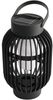 Solar Windlicht Gartenlaterne 2in1 mit LED Flammeneffekt 13 x 72,5 cm Bild 3