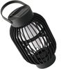 Solar Windlicht Gartenlaterne 2in1 mit LED Flammeneffekt 13 x 72,5 cm Bild 5