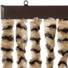 vidaXL Fliegenvorhang Beige und Braun 100x230 cm Chenille 377390 Bild 4